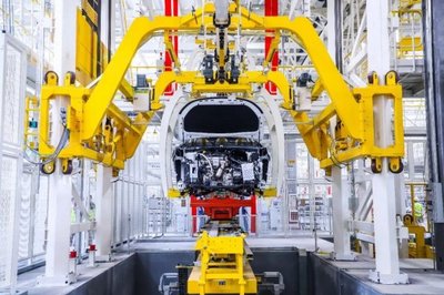 智能標桿工廠再創佳績 上汽乘用車寧德基地第40萬臺整車下線